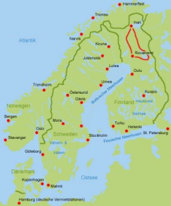 Motorhome Lappland Finnland