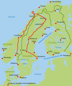 Motorhome Nordschweden Norwegen